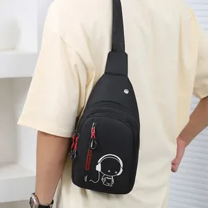 Crossbody Herren -Crossbody -Tasche, Rucksack mit dem Radfahren, Männerumhängetasche, lässige Mode, Nova, 2024 10 Cueca Koreanisch der Hauptverkäufe - №9