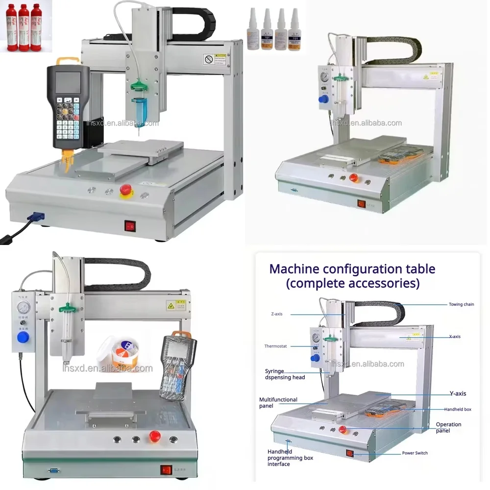 

High Precision Glue Dispensing Machine for Industrial Automation Equipment for PCB Assembly SMT Manufacturing for Adhesive