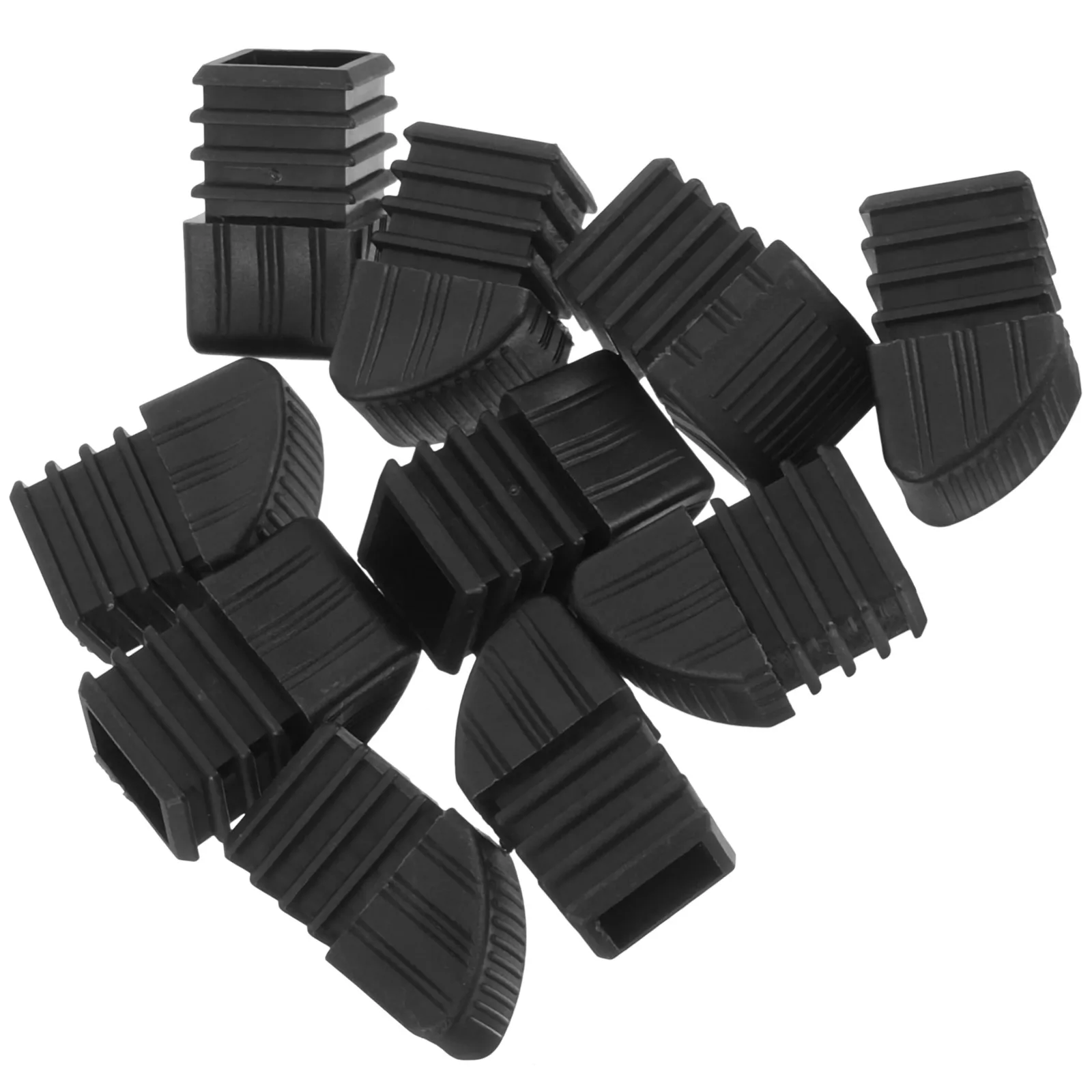 10pcs Furniture Leg Covers Table Chair Protectors Floor Scratch Resistant Pads Home Office Hardwood Floor Protection Plastic