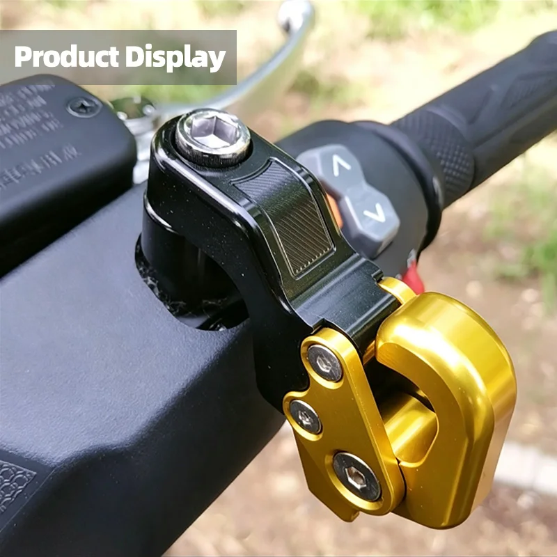 For YAMAHA XMAX 300 125 250 400 NMAX 155 NMAX 125 Front Rearview Mirror Mount Rod Luggage Hook Bag Hanger Motorcycle Helmet Hook