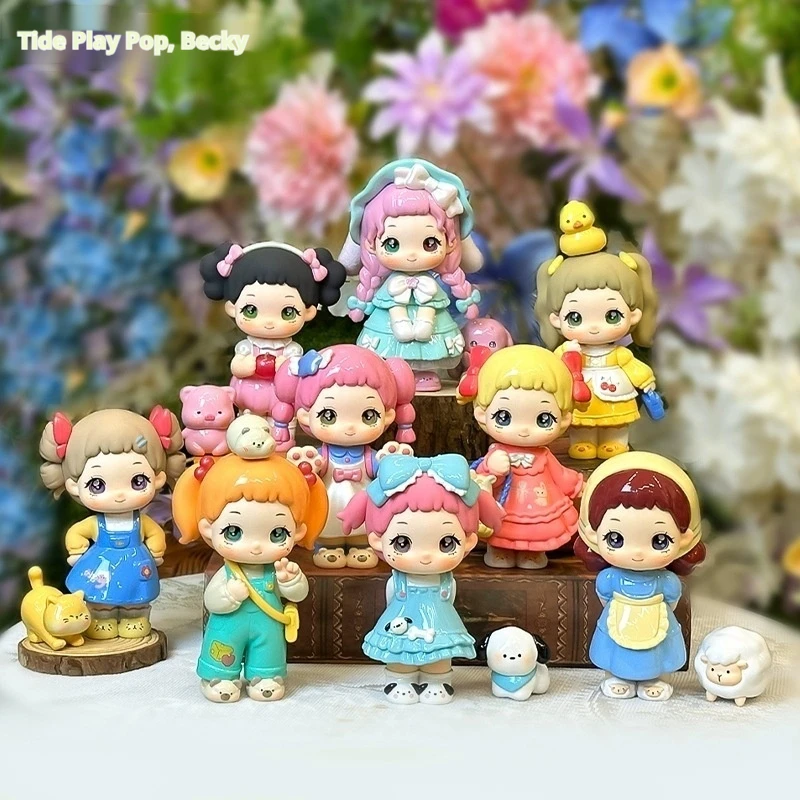

Genuine Tide Play Pop Furry Spring Tour New Series Blind Box Doll Hand-Made Ornaments ChildrenS Birthday Gift Decoration.