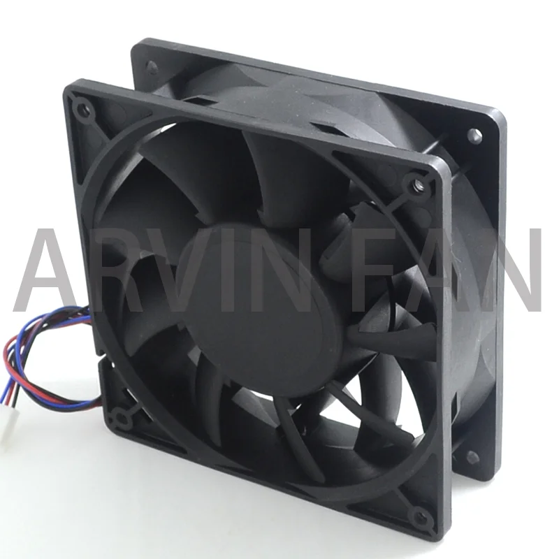 FFB1224SHE-ventilador de refrigeración, convertidor de gran volumen de aire, 12cm, 12038mm, 24V, 1.20A, 120x120x38mm, 120