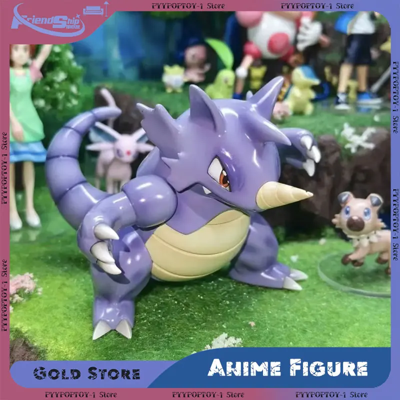 

Rhyhorn Anime Figure PKM Rizeros Cartoon Statue Desktop Decoration Car Ornament PVC Figurine Collection Model Toy Birthday Gift