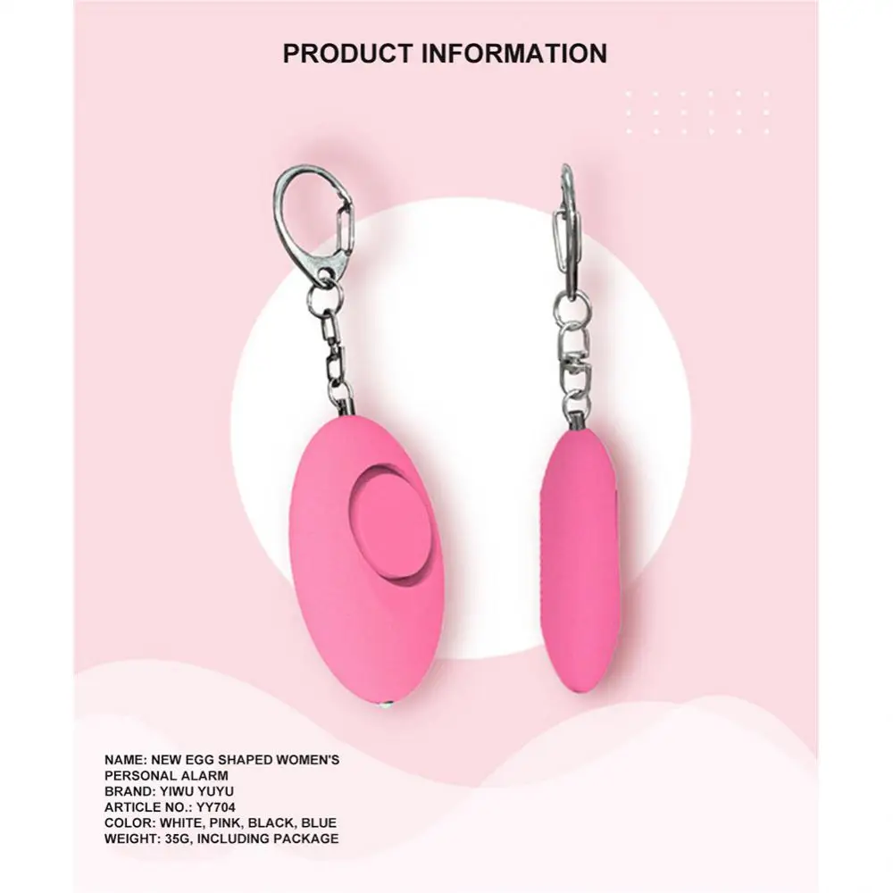 1/3/5PCS Women's Personal Alarm With A Whistle Key Personal Defense Against Wolf Alarm The Elderly and Children