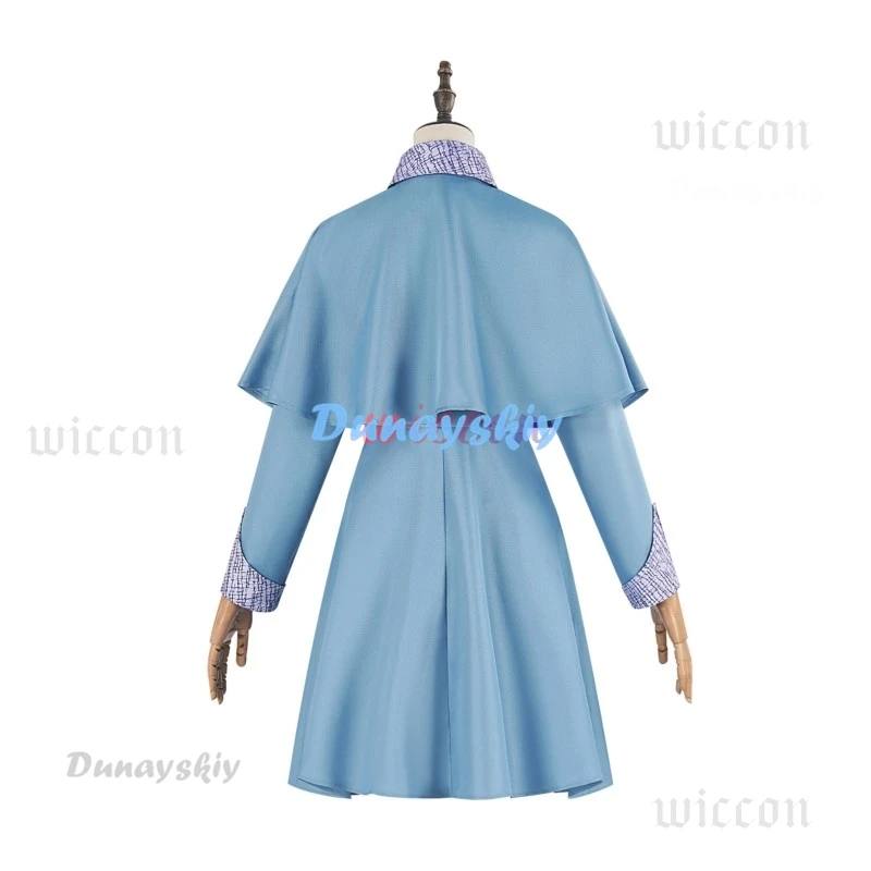 Costume de Cosplay de l'École de Magie, Déguisement de Sorcière Isabelle Fleur Delacour, Beauxbaton, Uniforme d'École de Magie, Chapeau et Robe Imbibés, pour Adulte et Enfant