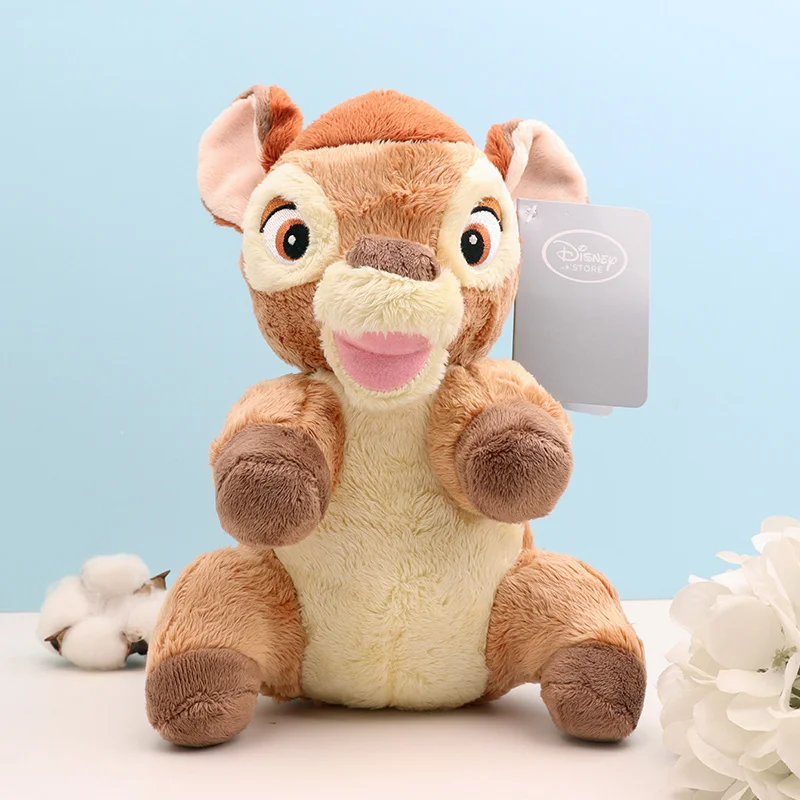 Peluche de Bambi de 20 cm, Juguete de Peluche Suave, Ciervo, Animal de Peluche, Lindos Peluches, Figura de Anime, Muñeca de Algodón al por Mayor, Regalo para Niños y Niñas