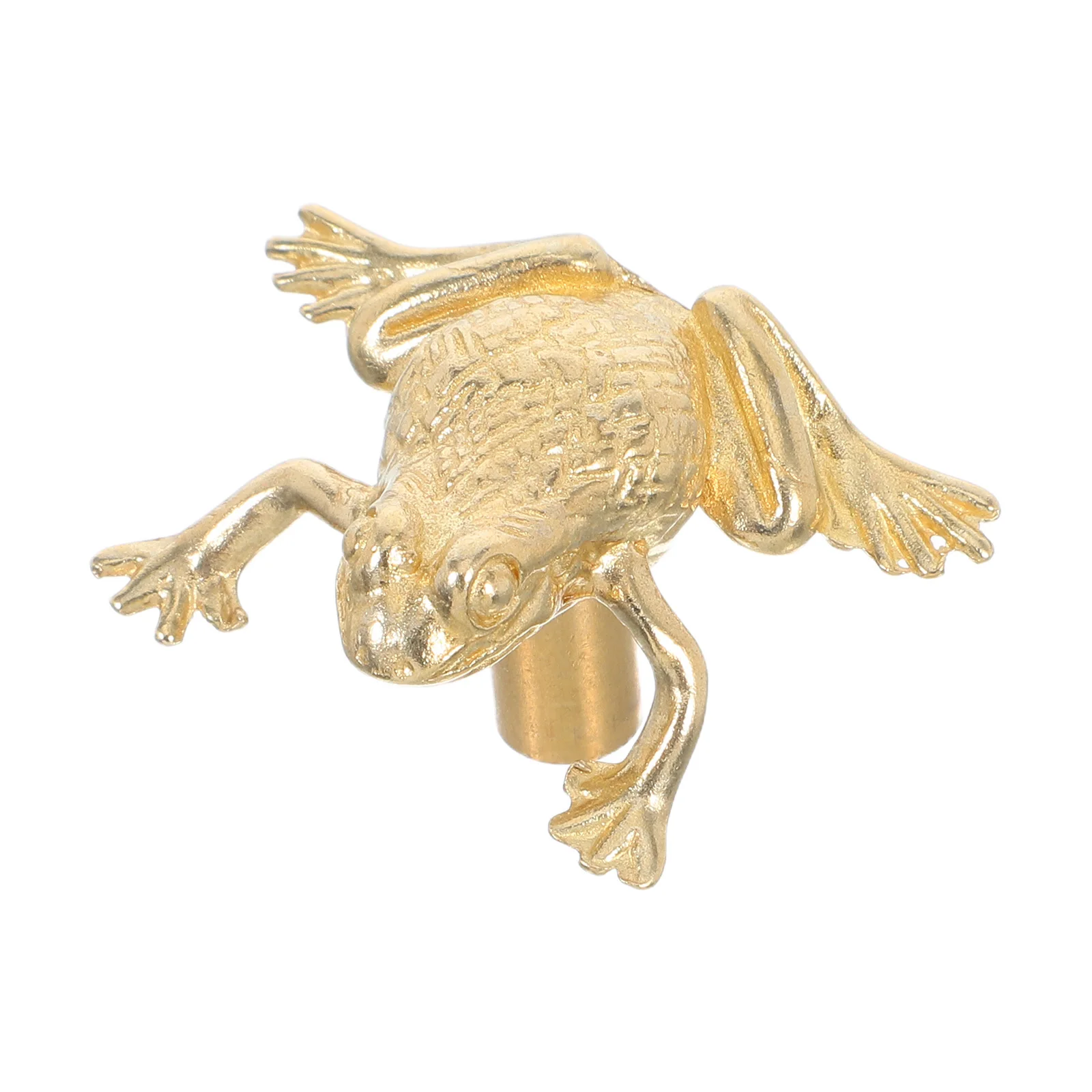 

Vintage Brass Cabinet Handles Frog Shaped Drawer Pulls Chinese - Feng Shui Decorative Knobs For Wardrobe