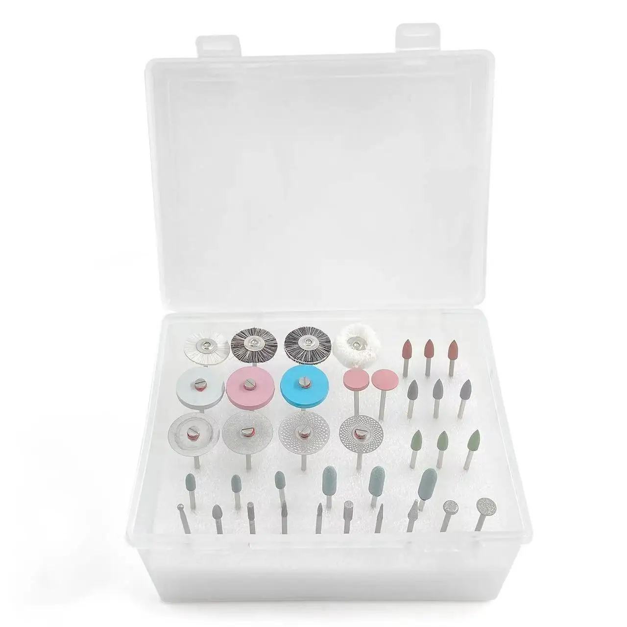 

Dentals Polishs Brush kit Dentures Polishers Burs Composites Polishings Wheel Dentals Lab Instruments/Diamond sand polishing set