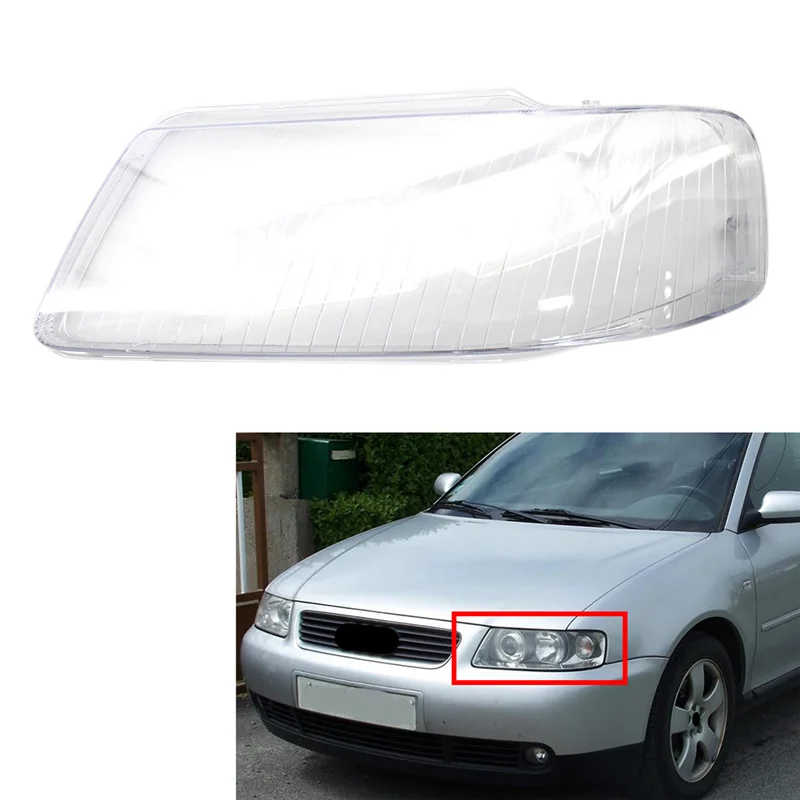 

WF-2PCS левая и правая крышка объектива фар автомобиля, абажур для лампы, абажур для A3 2001 2002 2003, детали