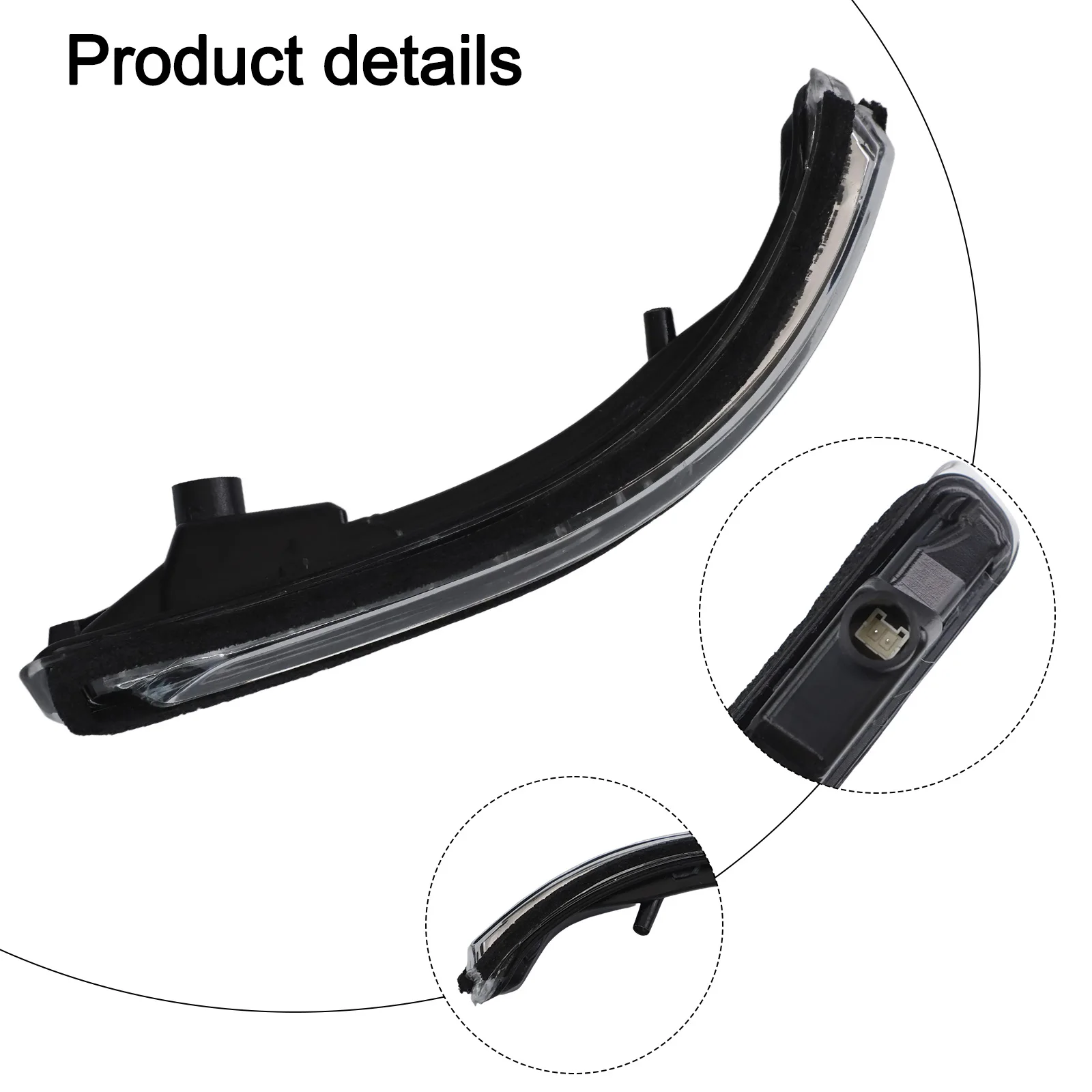 Wing Mirror Indicator Lights Designed Specifically For The Left Side Of The For Hyundai I20 (from Year \'14 To \'20)