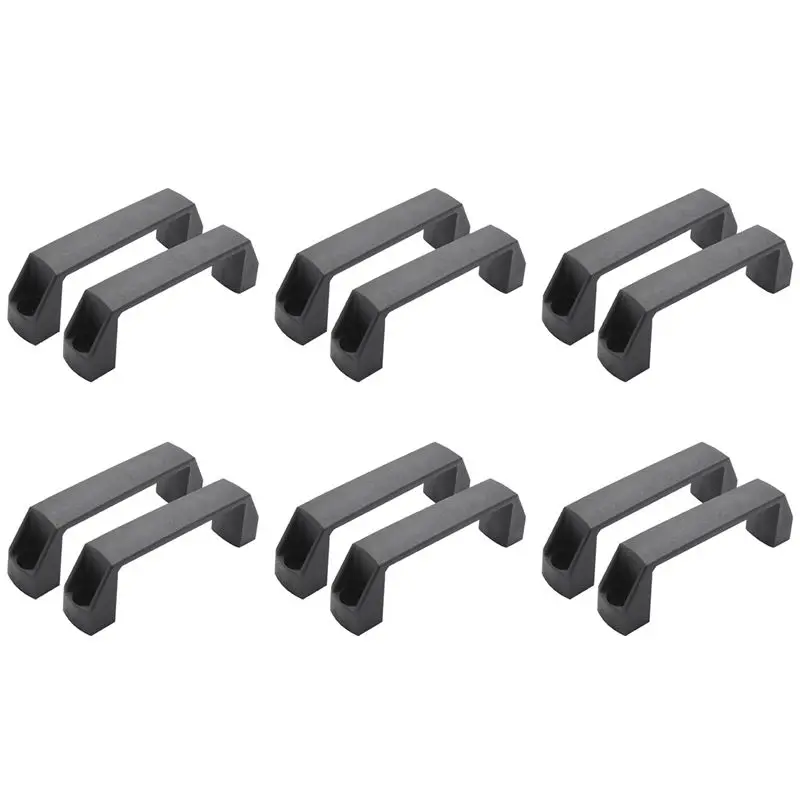 Cabinet Drawer Door Plastic Handle Pull Knob 120Mm 4.7 Inch 12 Pcs-Retail