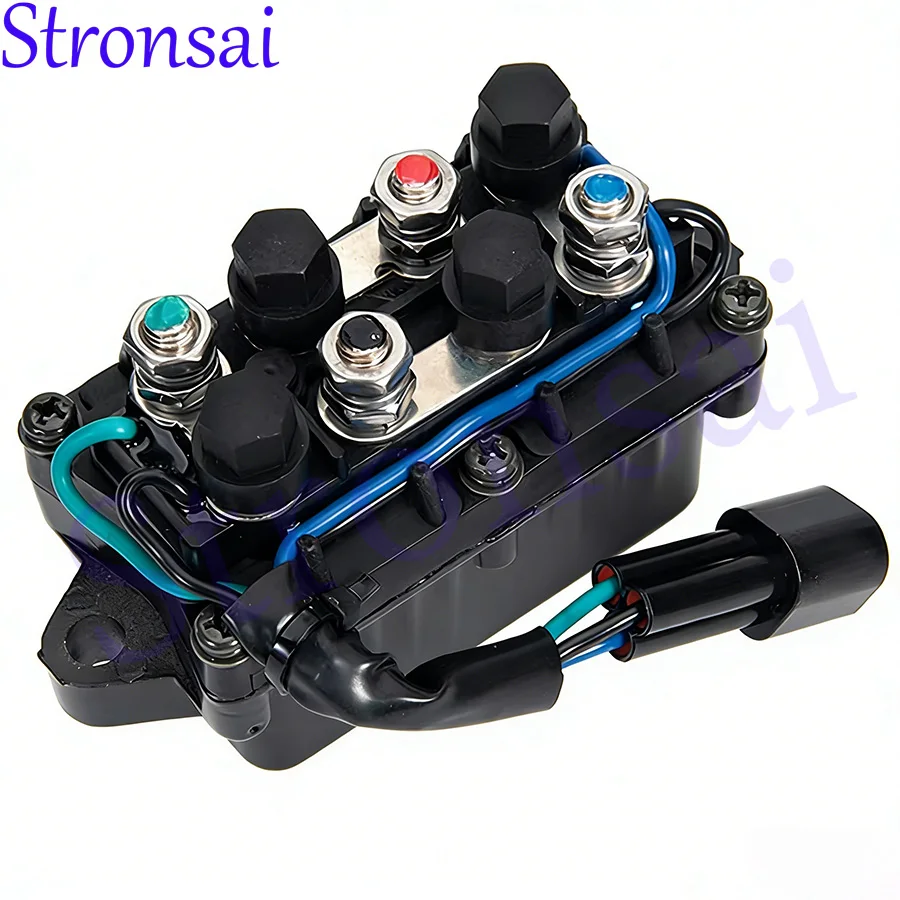61A-81950-01 Motor Power Trim Tilt Relay Assy For Yamaha 60 70 75 85 90 150 200 225 250HP 12V 120A 4-stroke 61A-81950-01-00