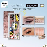 rom&nd X ZO&FRIENDS BETTER THAN PALETTE, Fácil de difuminar, Acabado brillante, Sin arrugas, Textura suave, K-Beauty, Maquillaje coreano