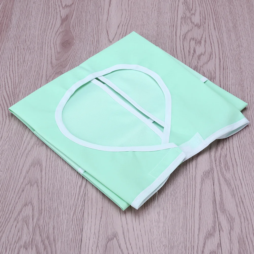 

2Pcs Waterproof Adult Bibs PVC Reusable Eating Protector for Men Women Washable Long Sleeve Apron Bib for Mealtime Spills