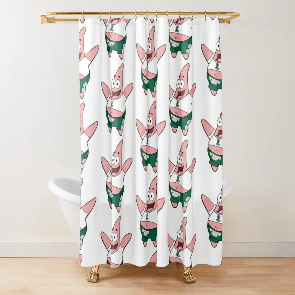loyola university star Shower Curtain Waterproof Shower And Anti-Mold Toilet Accessories Bathroom Shower Bath Curtain