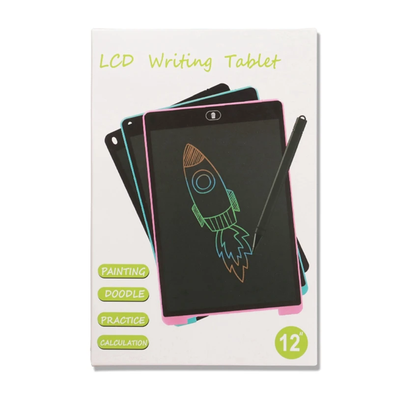 Schoolseizoen Kinderen Schrijfbord Lcd Tekenbord Hand Tekenbord Kleur Lcd Handschrift Bord