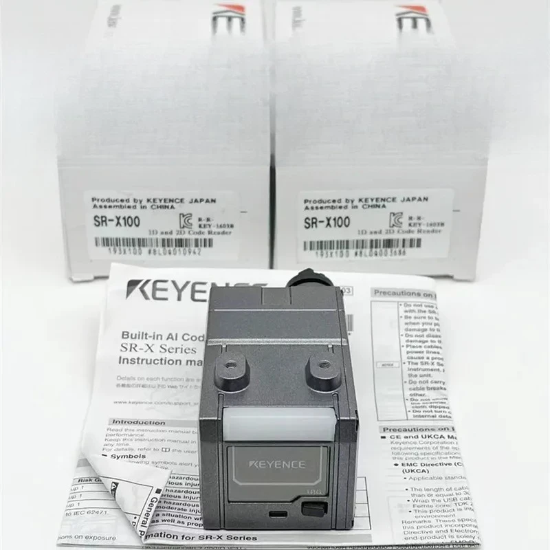 2026 Factory Direct Sales Brand new and KEYENCE/KEYENCE SR-X100 (1.40 million pixels) QR code reader