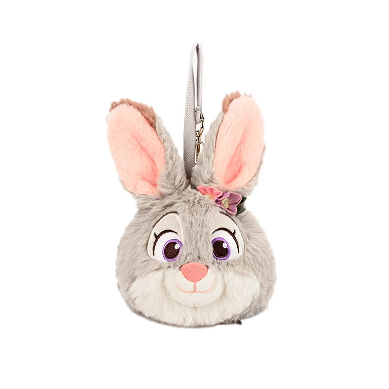 Kawaii Zootopia Judy Hopps Plush Toys Coin Purse Wallet Creative Cartoon Nick Wilde Backpack Couple Pendant Friend Birthday Gift