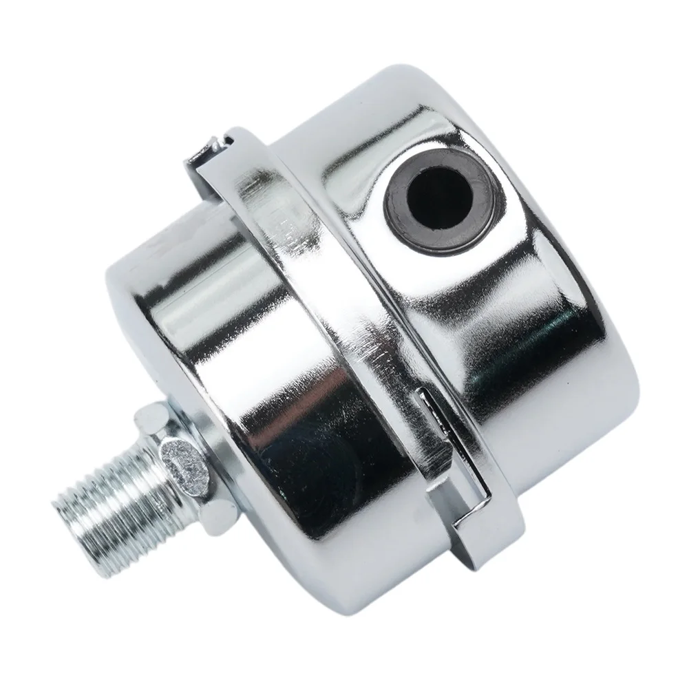 12.5/16/20mm Metal Air Filter Muffler for Oil-Free Air Compressor Pump Reduce Noise and Block Dust Easy to Install Silver