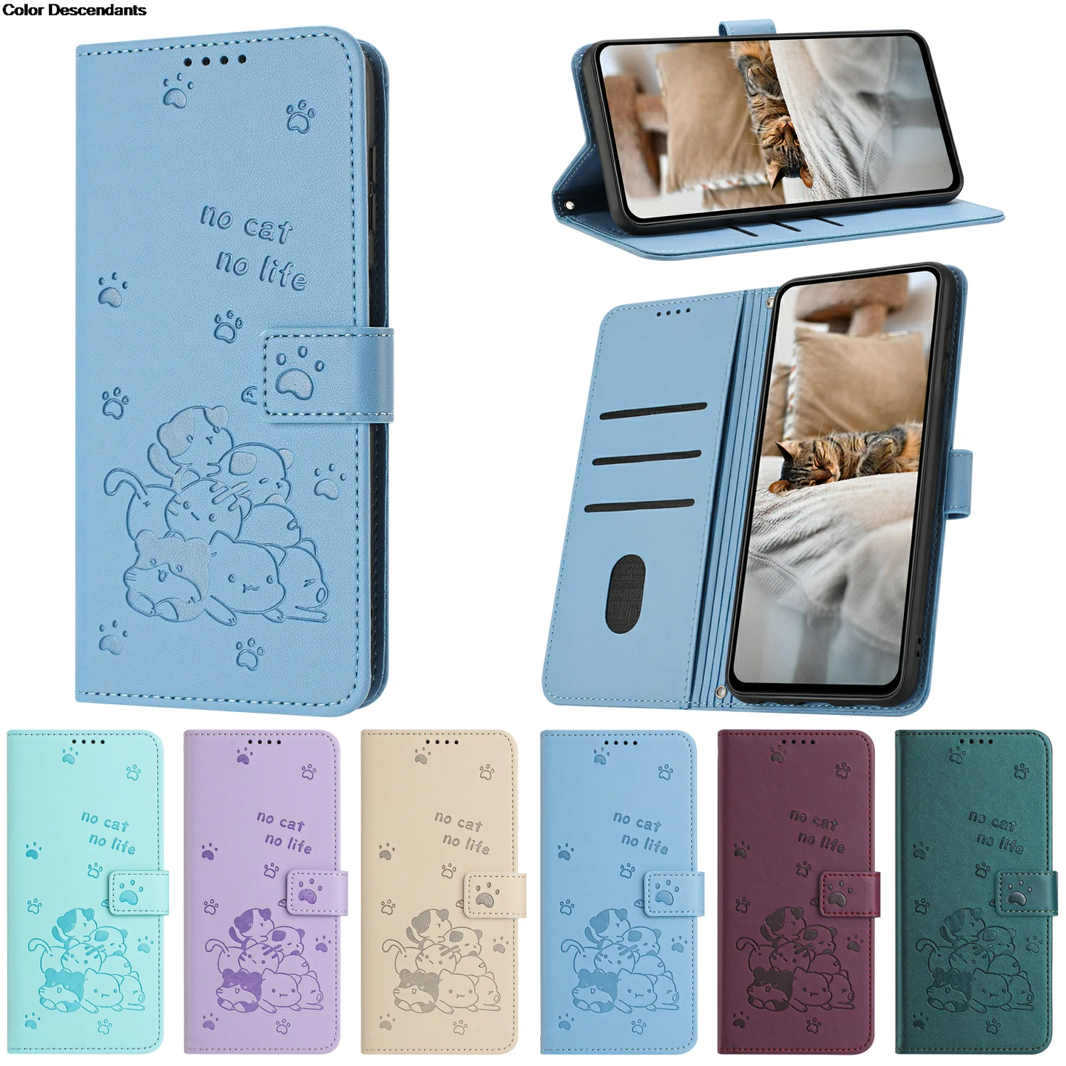 Multifunction Housing for Xiaomi Redmi Note 13 Pro Plus 13Pro 13ProPlus 5G 4G 5G Cartoon Cute Elephant Pattern Dustproof Covers