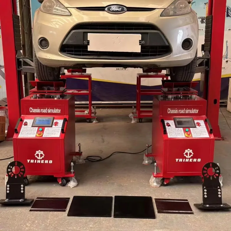 Trihero Factory Delivery Head Rotation  Suspension Testing Machine Car Chassis Suspension Sound Detection Machine Workshop