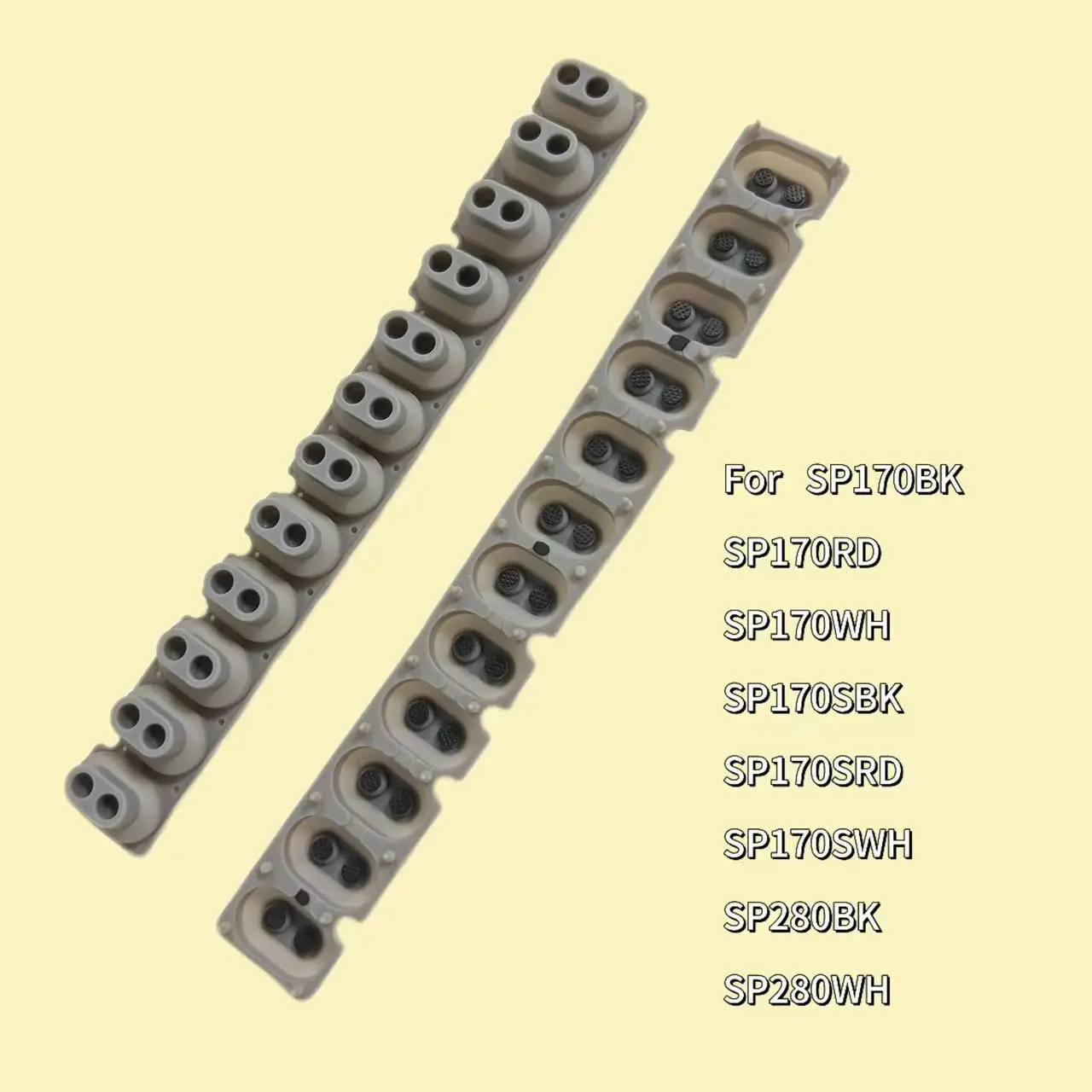 The Rubber Strip For Korg SP170BK SP170RD SP170WH SP170SBK SP170SRD SP170SWH SP280BK SP280WH (1PCS)