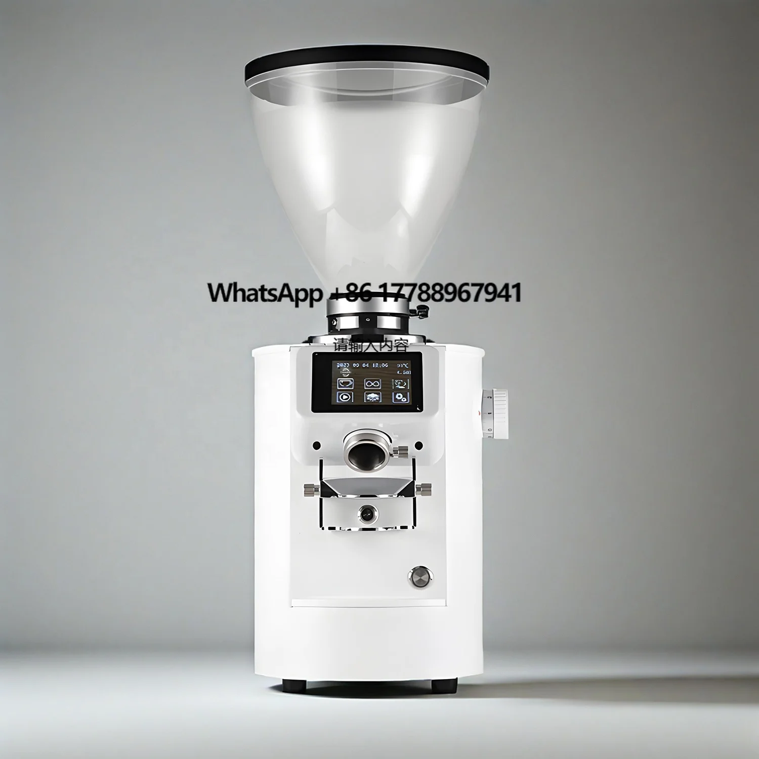 

Professional 90mm SUS420 8 Gear Adjusted Weighing Function Electric Coffe Coffee Bean Grinder With Scale