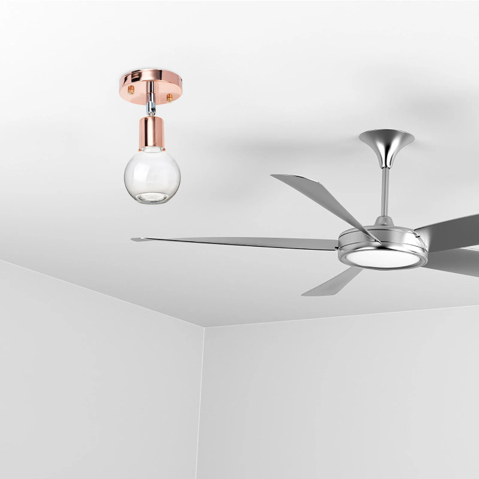 

Rotatable E27 Thread Lamp Holder Iron Screw Light Socket Adjustable Light Bulb Base Adapter for DIY Lighting Projects