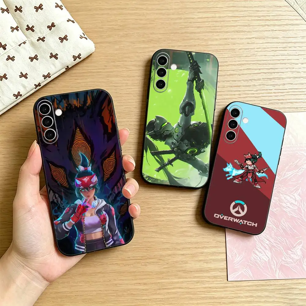 Shooting Game O-Overwatch  OW Phone Case For Samsung Galaxy A73,A72,A71,A70,A53,A52,A51,Others Soft Black Cover