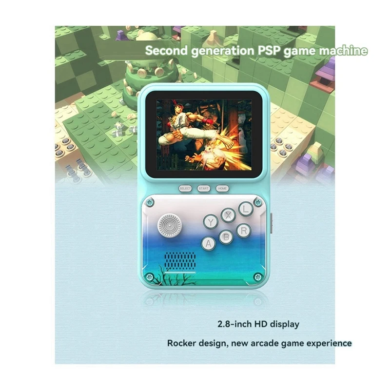 AA79 New Handheld Retro Game Console 2.8 Inch 500 Games Retro Arcade AV Connection Support 2 Players For Children's Gift