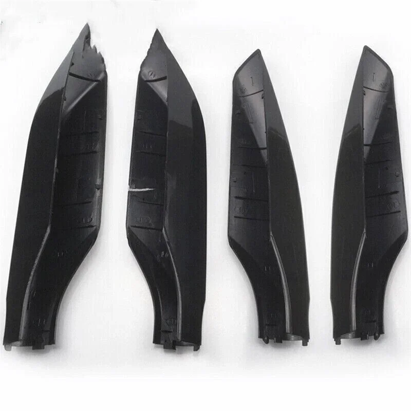 غطاء رف السقف، شريط السقف، نهاية السكك الحديدية، غطاء رف الأمتعة على السطح من Land Cruiser باللون الأسود