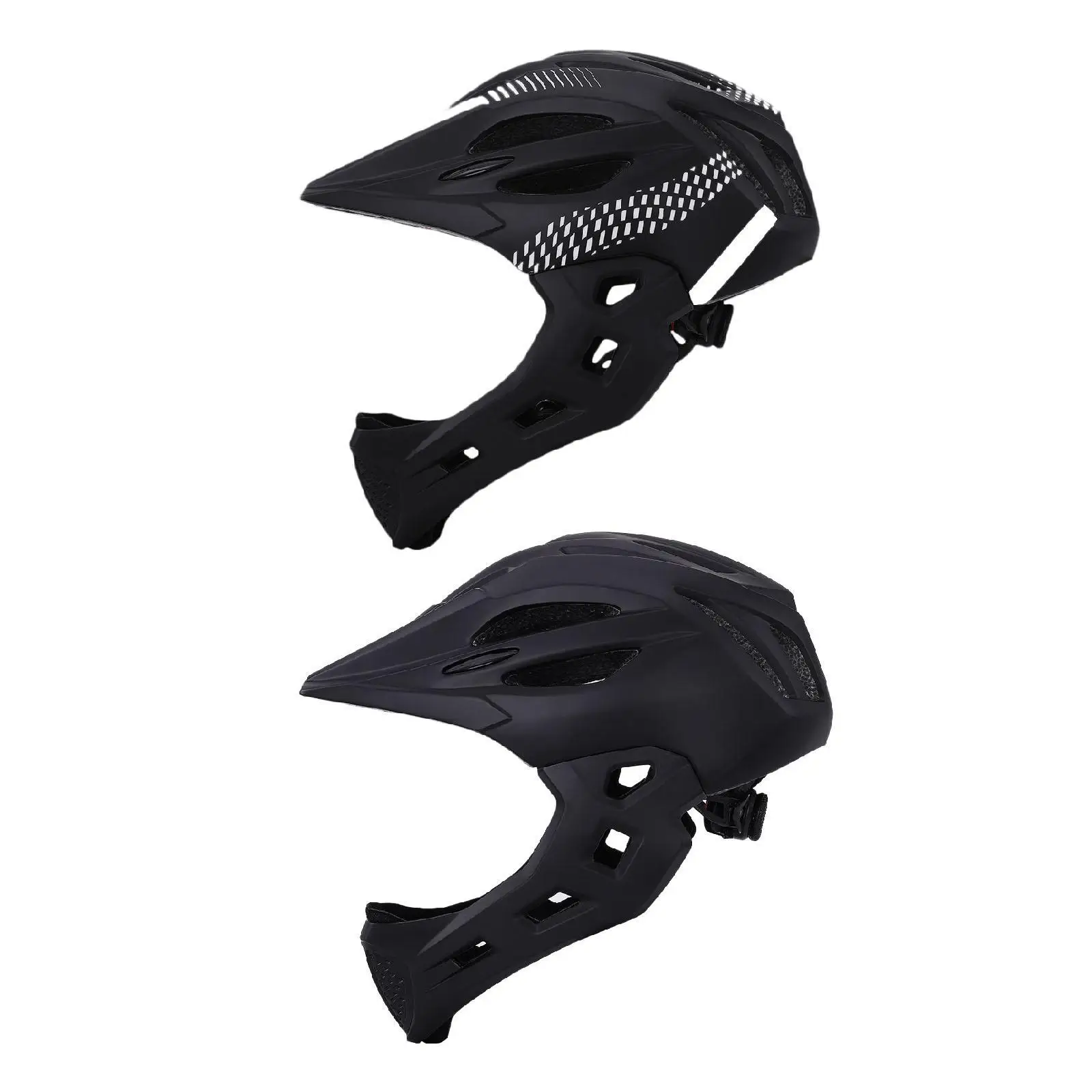 

Kids Full Face Bike Helmet Cycling Accessories,Lightweight Shock Absorbing Bicycle Helmet for Skateboarding Outdoor Sports