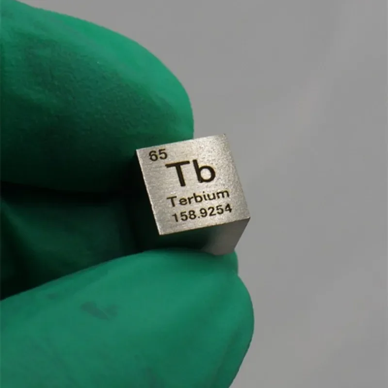 Tm 99.95% Periodic Phenotype 10mm Metallic Terbium Cubic