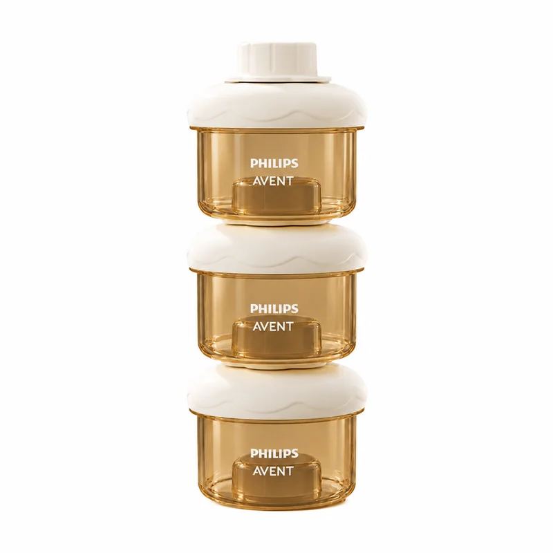 Avent Light-proof Milk Powder Storage Box Leakproof Portable Travel Formula Dispenser Stackable Baby Milk Powder Container