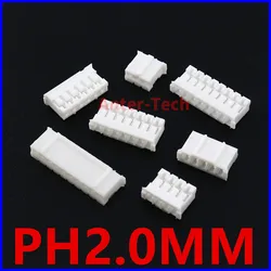 50pcs/LOT JST PH 2.0 female material PH2.0 2mm pitch Connectors Leads Header Housing PH-Y