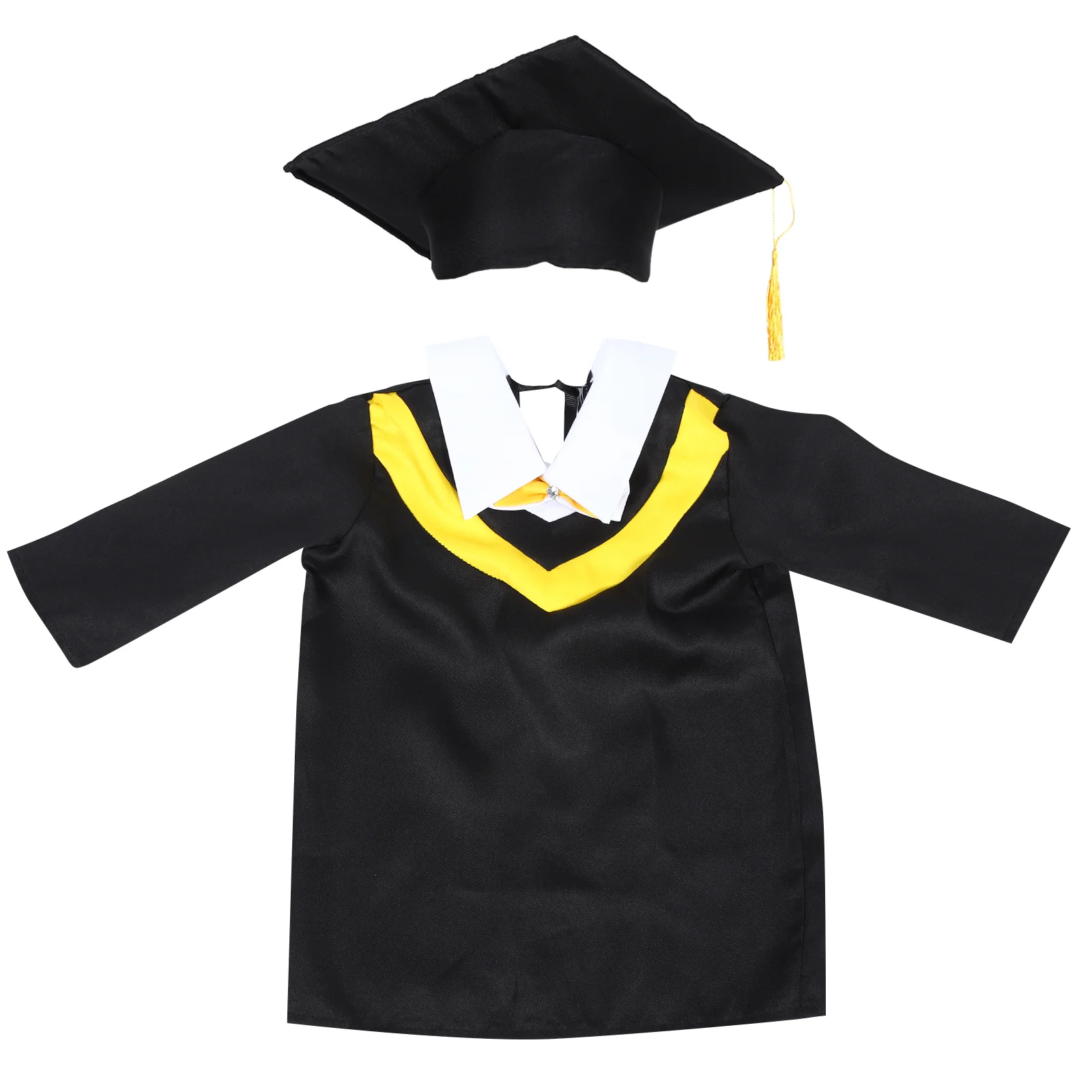 

Graduation Dress Kids Academic Preschool Gown Hat Apparel Kindergarten Dressing Children