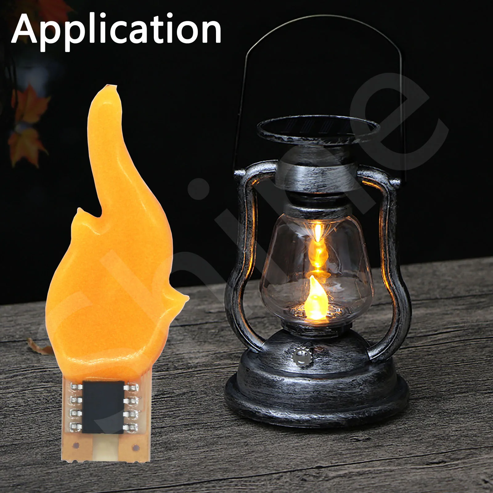 Imagem -06 - Led Cob Flash Candles Edison Flame Filamento 2200k Diodo Decoração de Festa de Aniversário Lâmpada Acessórios Faça Você Mesmo 3v