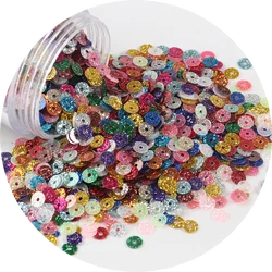 Paillettes 2 3 4mm PET Glitters Sequin Flat Round Loose Sequins Sewing Wedding Decoration Craft Scrapbook DIY Accessories 10g