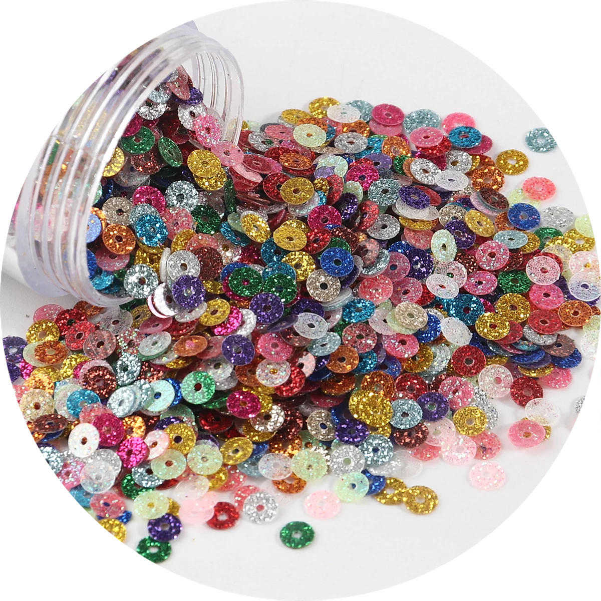 Paillettes 2 3 4mm PET Glitters Sequin Flat Round Loose Sequins Sewing Wedding Decoration Craft Scrapbook DIY Accessories 10g