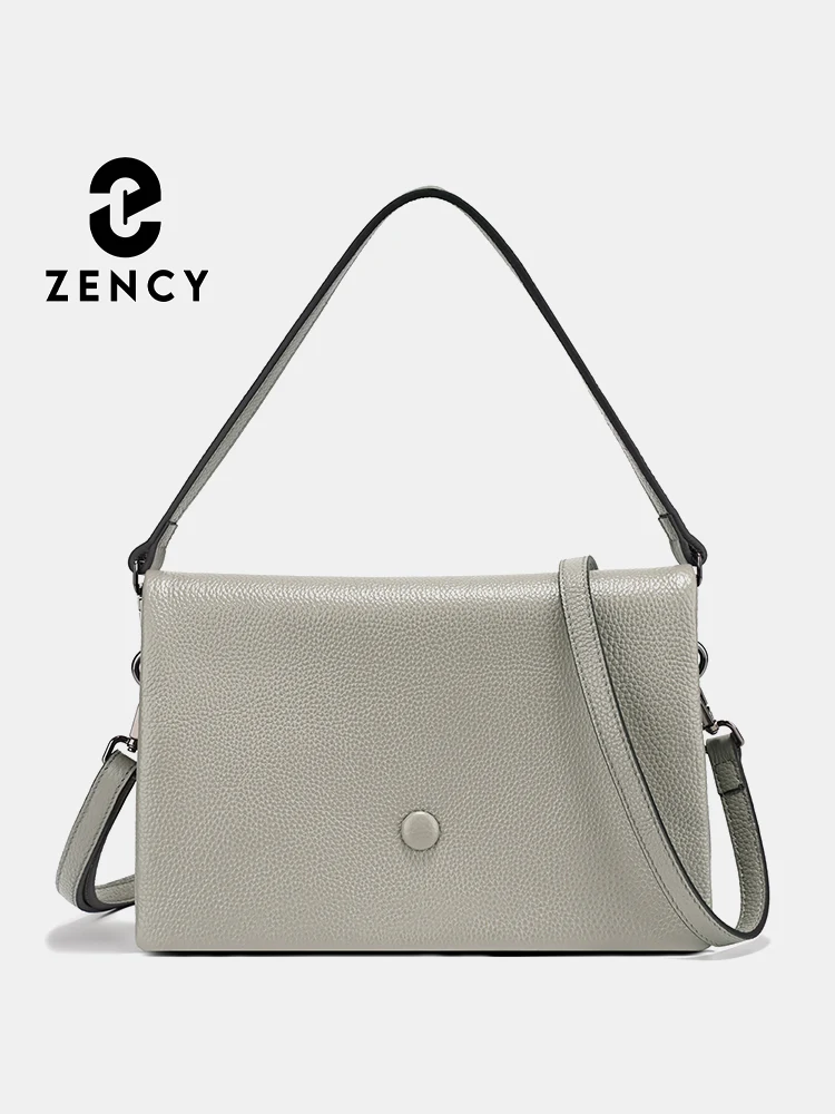 

Zency Women's bag 2026 Shoulder Bag Woman Handbag Bolsos Mujer Crossbody with Long Strap Flap Bags Simple Fashion Satchels Sac