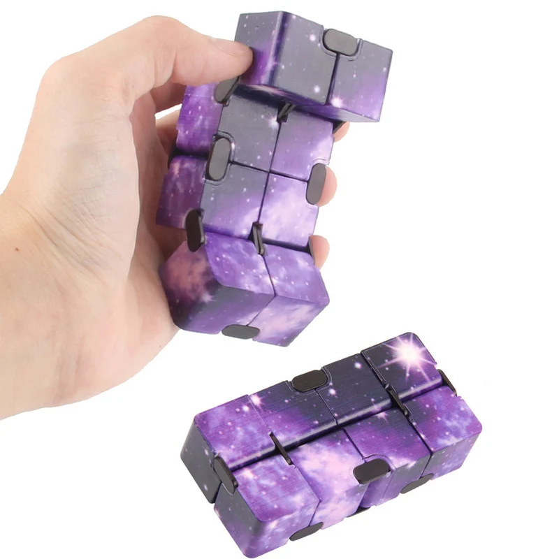 10PCS Infinity Cube Stress Verminderen Angst Speelgoed Dispositivo Anti Ansiedad Regalos Cumpleaños Niños Para Invitados