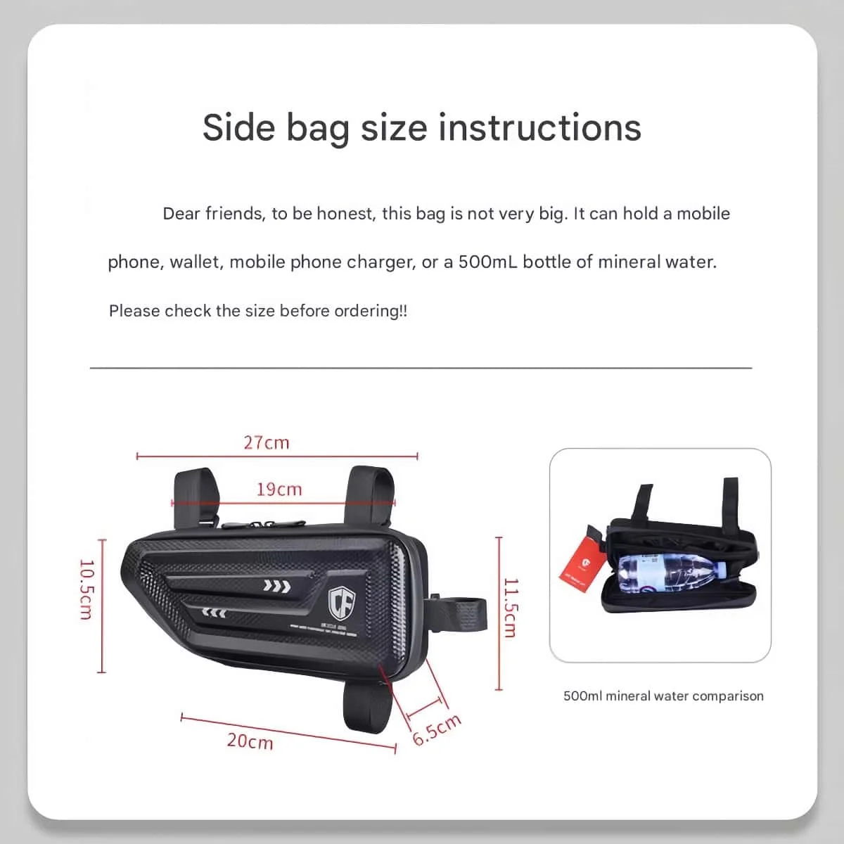 For NSS350 side bags, Honda Forza 350 scooter side boxes, riding storage tool bags - universal model side bags