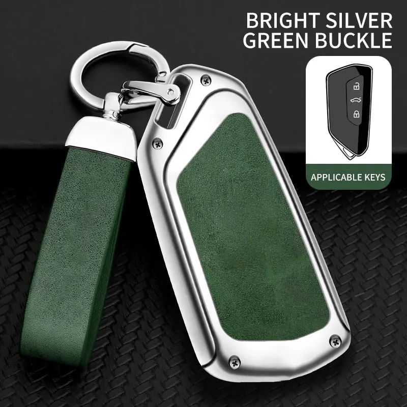 Car Key Case for VW Volkswagen Cupra Formentor Golf 8 MK8 ID.3 ID.4 Skoda Octavia Seat Leon MK4 GTI R Car Accessories view 4