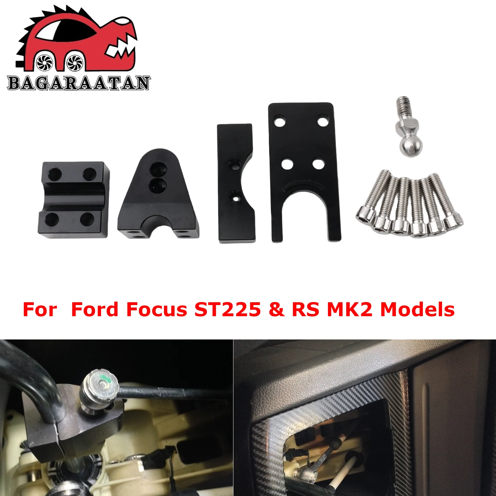 Adjustable Quick Shift Mount Kit For Ford Focus ST & RS 2005-2010 (ForUS) For Focus RS MK2 ST225 2.5T 2004-2012 (ForEU)