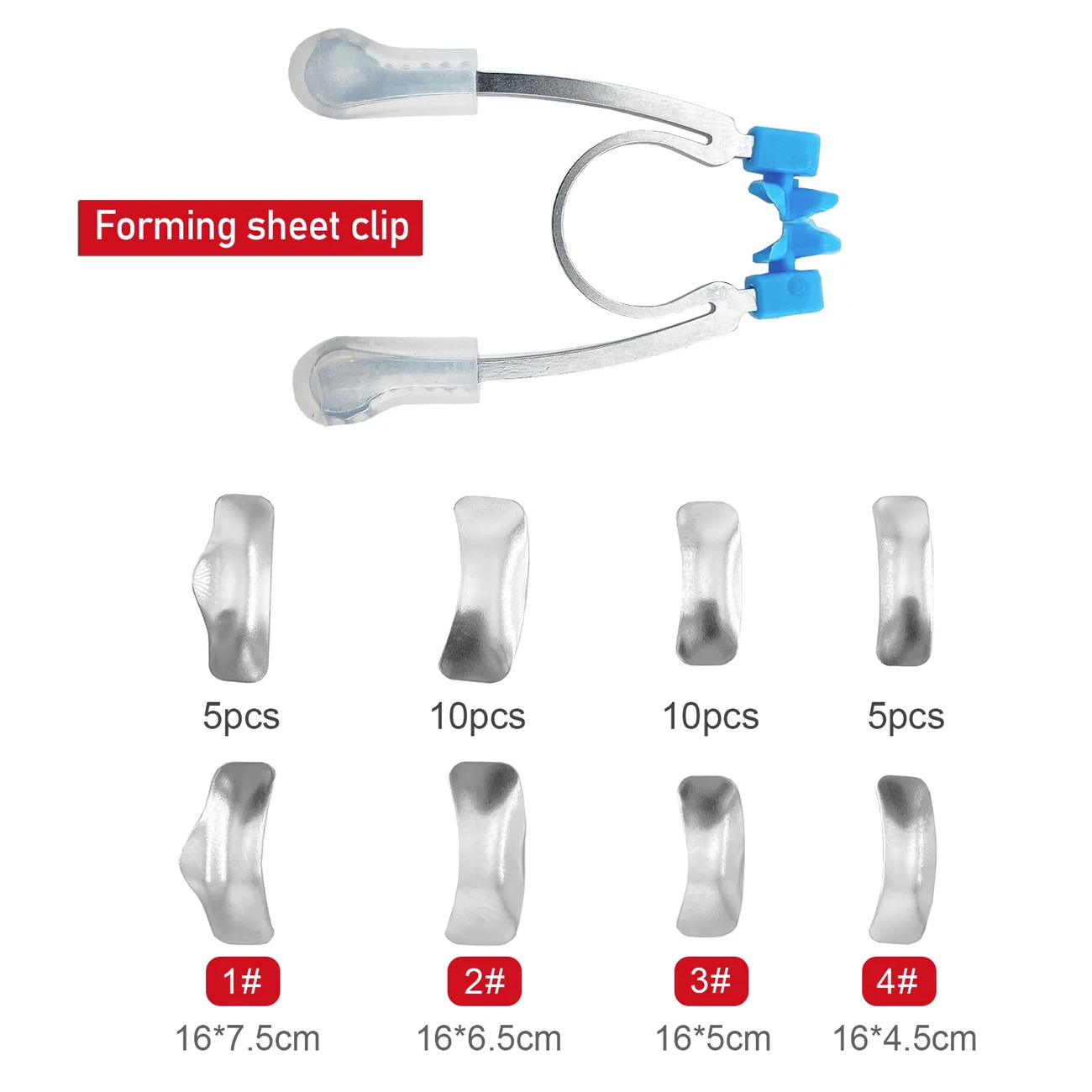 30pcs/box Dental Matrix Bands with Clip Ring Sectional Matrix System G2 Seperating Ring Clamp Ring Matrices Dentist Tools