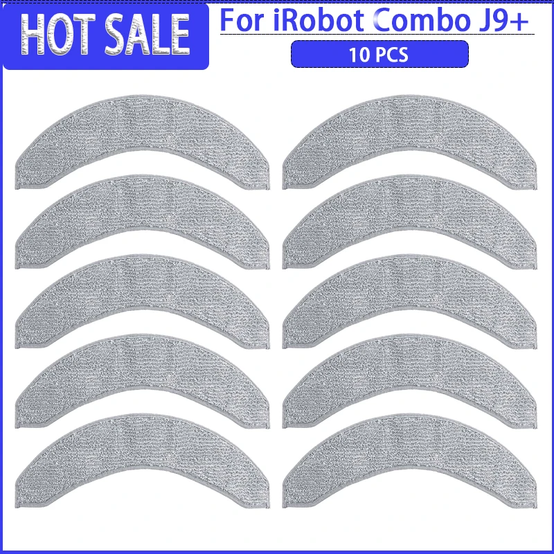 Geschikt voor (iRobot Roomba COMBO J7+ / COMBO J9+ / COMBO 10 Max) Vacuümonderdelen Hoofdrol Zijborstel Hepa Filter Mop Doek Stofzak