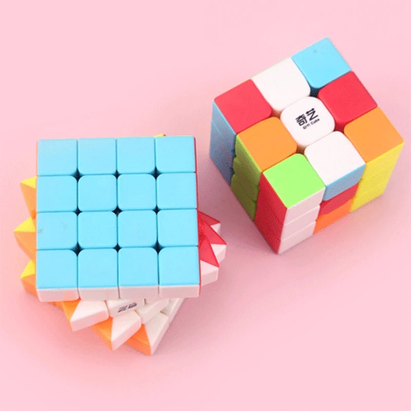 Qiyi 2x2 3x3 4x4 5x5 Magic Cube Cubo Magico Profissional Puzzle Warrior W 2x2x2 3x3x3 4x4x4 Speed Cube Stickerless Game Cube Toy