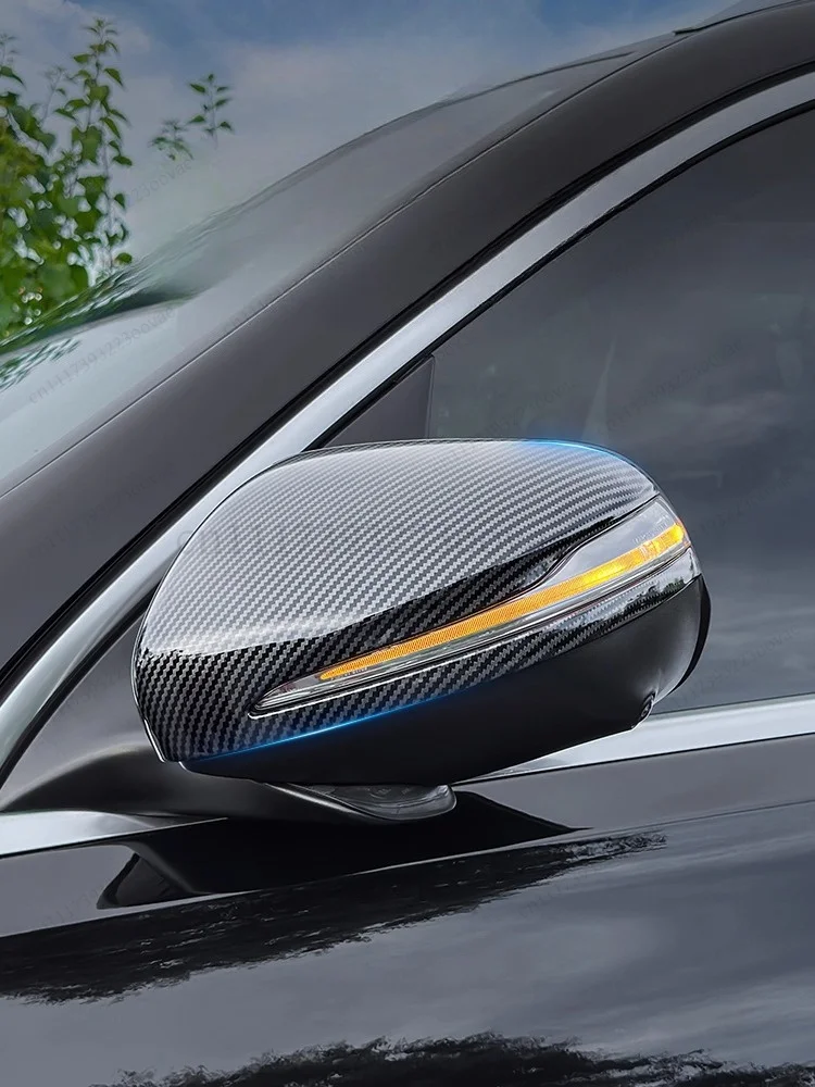 L-Rearview Mirror Cover Shell For Mercedes W167 GLE V167 X167 GLS W464 G-Class Modified Decorative Protective Case