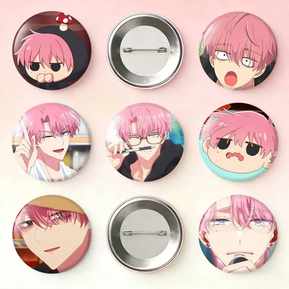 

T-TamonS B-Side Laser Badge Creative Pins Brooch for Bag Clothes Hat Decor Gifts Fans Collect