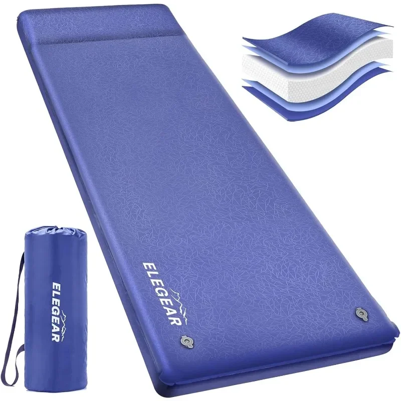 

Elegear Self Inflating Sleeping Pad,Insulated Camp Sleeping Mat for Camping Travel Car